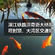 深江铁路洪奇沥大桥双塔封顶,大湾区交通如何高效升级?(图3) 深江铁路洪奇沥大桥双塔封顶,大湾区交通如何高效升级?(图3)
