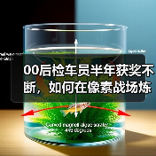 00后检车员半年获奖不断，如何在像素战场炼成守护者？