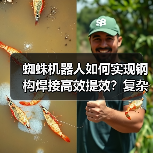 蜘蛛机器人如何实现钢构焊接高效提效？复杂环境解决方案