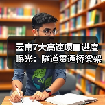 云南7大高速项目进度曝光:隧道贯通桥梁架设齐突破(图4) 云南7大高速项目进度曝光:隧道贯通桥梁架设齐突破(图4)