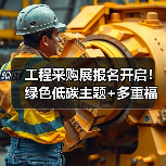 工程采购展报名开启！绿色低碳主题+多重福利不容错过（图1）