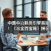 中国中冶新质引擎首播!《冶金百宝箱》揭示工业硬核科技密码(图3) 中国中冶新质引擎首播!《冶金百宝箱》揭示工业硬核科技密码(图3)