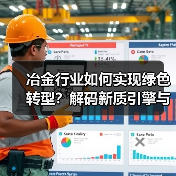 冶金行业如何实现绿色转型？解码新质引擎与硬核科技（图2）