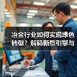 冶金行业如何实现绿色转型？解码新质引擎与硬核科技（图1）
