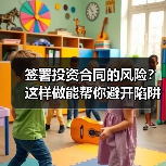 签署投资合同的风险？这样做能帮你避开陷阱