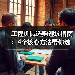 工程机械选购避坑指南:4个核心方法帮你选对挖掘机(图3) 工程机械选购避坑指南:4个核心方法帮你选对挖掘机(图3)
