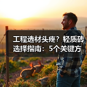 工程选材头疼?轻质砖选择指南:5个关键方法与注意事项(图4) 工程选材头疼?轻质砖选择指南:5个关键方法与注意事项(图4)
