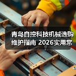 青岛自控科技机械选购维护指南 2026实用常见问题解析(图2) 青岛自控科技机械选购维护指南 2026实用常见问题解析(图2)