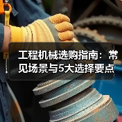 工程机械选购指南:常见场景与5大选择要点(图1) 工程机械选购指南:常见场景与5大选择要点(图1)