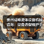 贵州成峰流体设备机械咨询:设备选型维护全流程指南(图4) 贵州成峰流体设备机械咨询:设备选型维护全流程指南(图4)