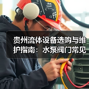 贵州流体设备选购与维护指南：水泵阀门常见问题解析