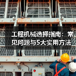 工程机械选择指南:常见问题与5大实用方法(图1) 工程机械选择指南:常见问题与5大实用方法(图1)