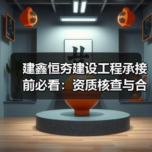 建鑫恒夯建设工程承接前必看：资质核查与合同避坑要点