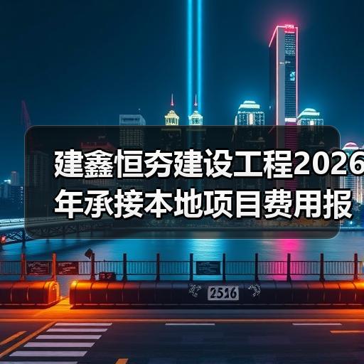 建鑫恒夯建设工程2026年承接本地项目费用报价解析