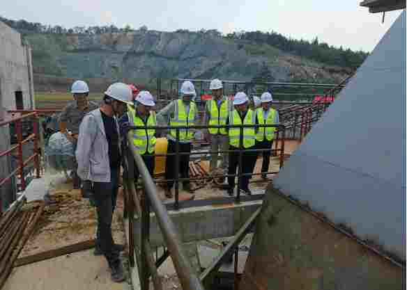 湖北文旅八斗山年产500万吨灰岩矿项目竣工投产 武汉建材工业设计研究院全程护航(图3)