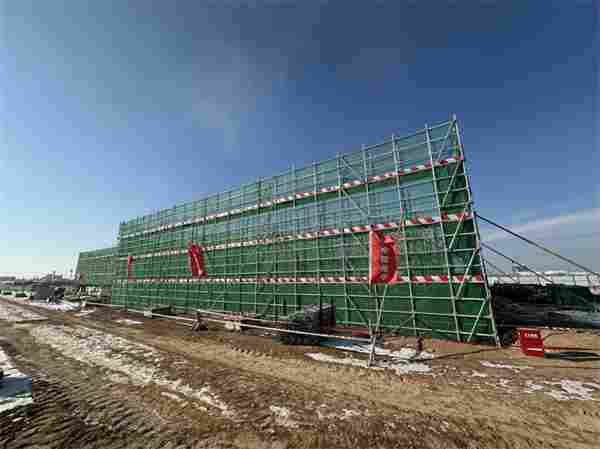 高效推进！宁煤 MTP 项目第一换热站外架搭设工程告捷