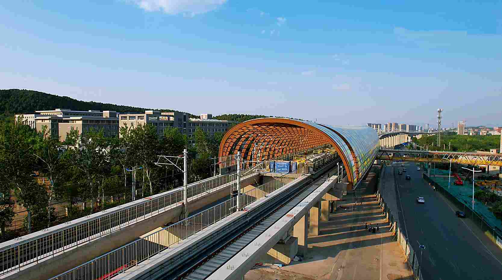 中交路建瑞拓公司济南地铁八号线机电、弱电项目顺利完工