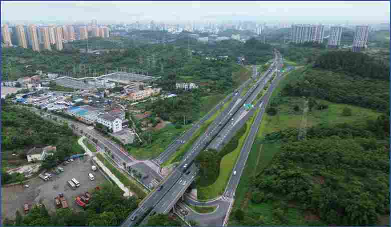 “三峡快速路-中南一路节点互通工程”获评2025年度湖北省市政示范工程(图2)