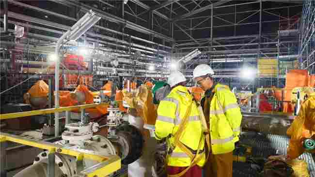 中国化学十一化建卡塔尔项目TRAIN-8首个试压包试压一次成功