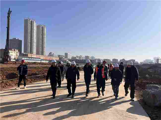 高标准建设，高品质履约——中原分公司义马市绿色建材产业园项目7#厂房地基基础工程顺利通过联合验收